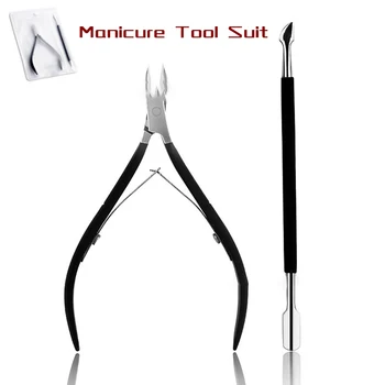 

Cuticle Trimmer With Cuticle Pusher Cuticle Remover Cuticle Nipper Stainless Steel Cuticle Cutter For Fingernails And Toenails