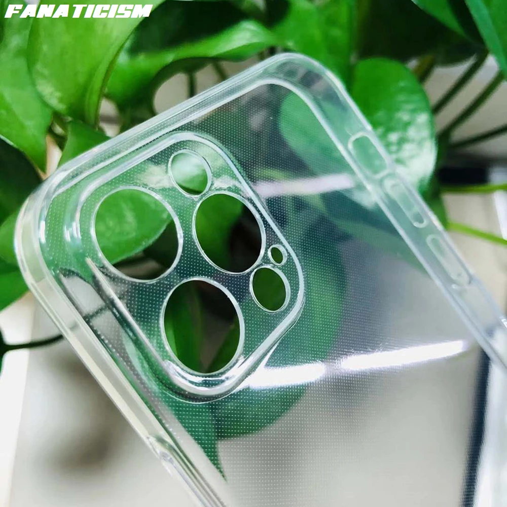 US $249.00 500pcs 1mm Soft TPU Camera Protection Phone Cases For Iphone 12 Pro Max 12pro 12mini Slim Silicone Clear Back Cover For Iphone12