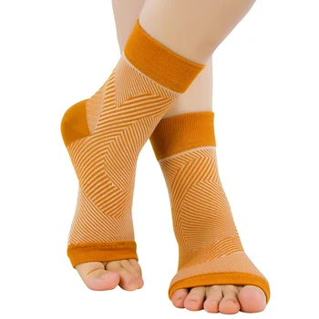 1 Paar Enkel Ondersteuning Fitness Compressie Enkel Protector Anti-Zweet Basketbal Voetbal Tennis Voeten Ondersteuning Wrap Ankle Braces