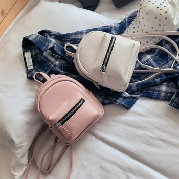 

Ma'am Both Shoulders Package Mini- Travel Backpack