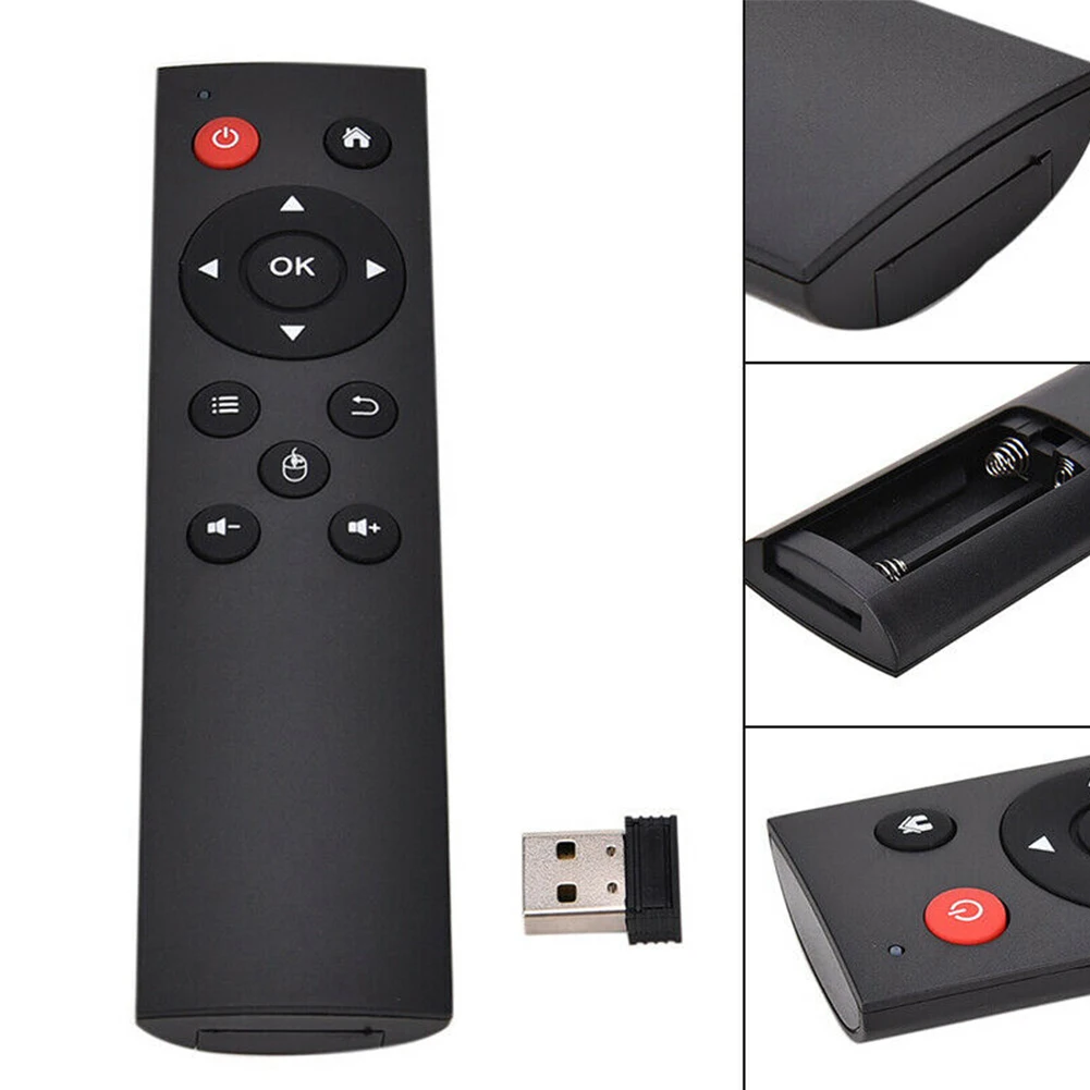 2,4G умный простой в эксплуатации Универсальный с usb-приемником беспроводной пульт дистанционного управления аналоговый курсор домашний портативный для Android tv Box