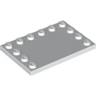 Пластина 4X6 Вт. 12 ручек* 20 шт DIY enleten блок кирпичная часть номер P6180 совместимость с другими детали для конструктора