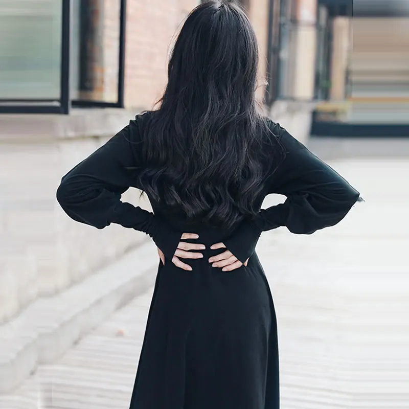 XITAO Pleated Dress Fashion New Women Pullover