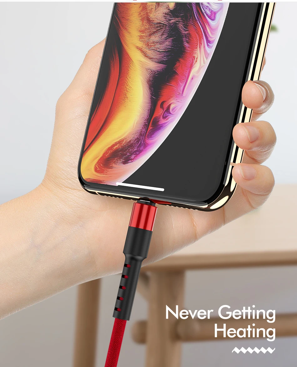 ROCK USB кабель для iPhone 11 Pro Xs Max Xr X 8 7 6 6s 5S se iPad Быстрая зарядка зарядное устройство кабель для передачи данных кабель для мобильного телефона