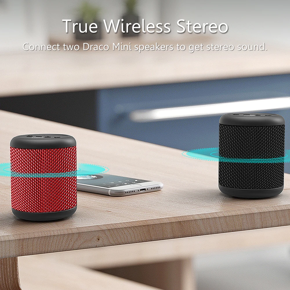 Portable Bluetooth Speaker Outdoor Waterproof