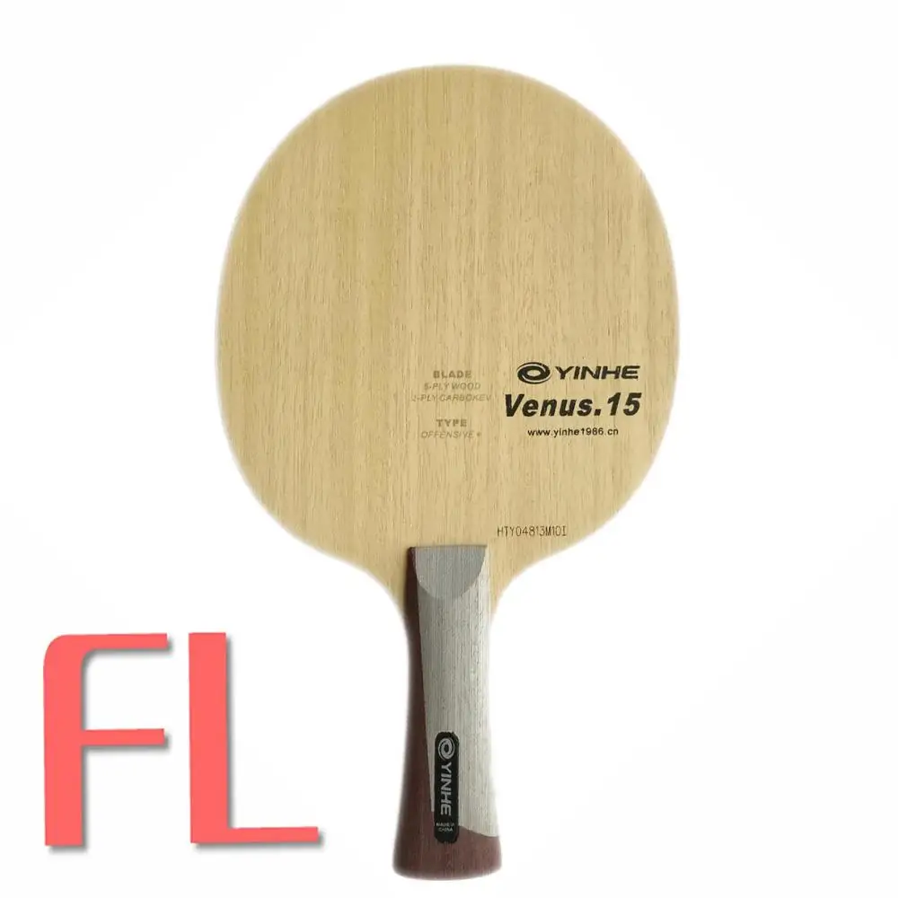 FL long handle Galaxy Milky Way Yinhe V-15 Venus. Скидка 15+ лезвие для настольного тенниса для ракетки для пинг-понга - Цвет: FL long handle