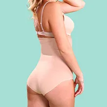 Для женщин Высокая талия трусы с эластичным поясом Воздухопроницаемый корсет живот для похудения нижнее белье Корректирующее бельё для женщин