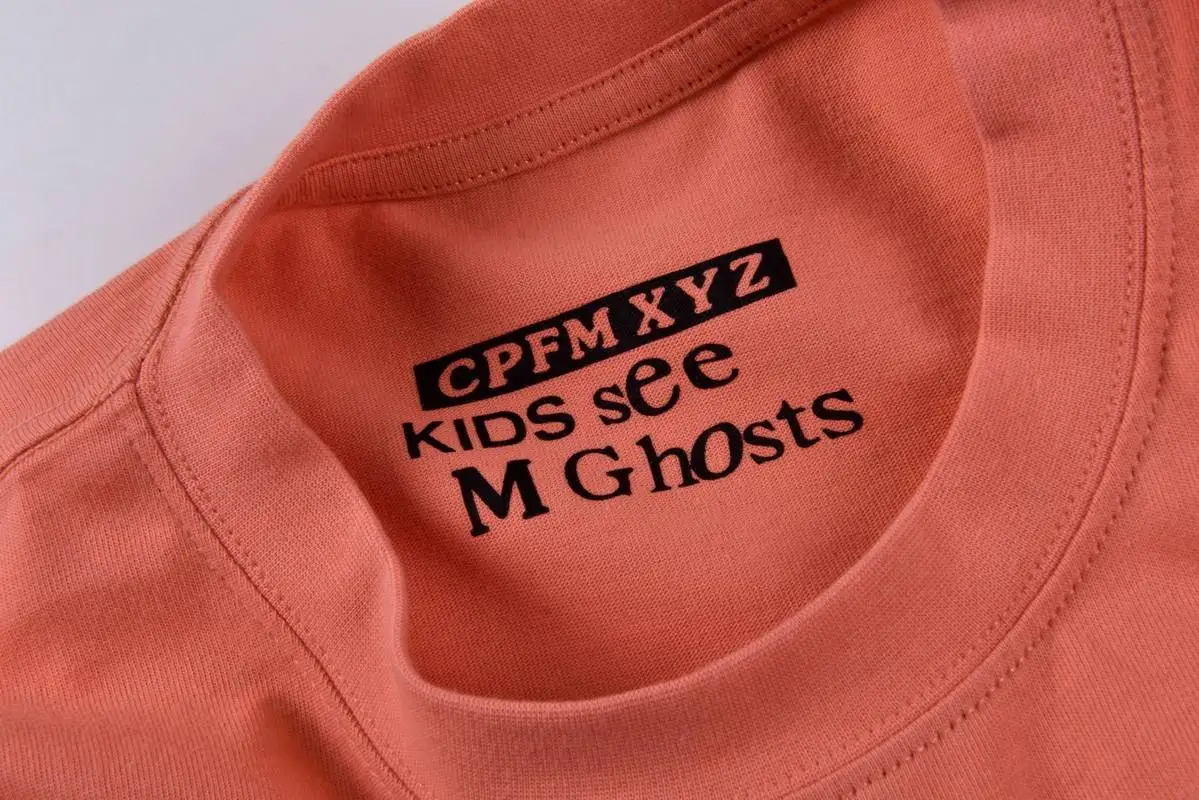 Футболка Kanye West Lucky Me Kids See Ghosts Loog с рукавами, Cpfm XY Z, мужская и женская футболка с вышивкой, уличная одежда, футболки в стиле хип-хоп cpfm