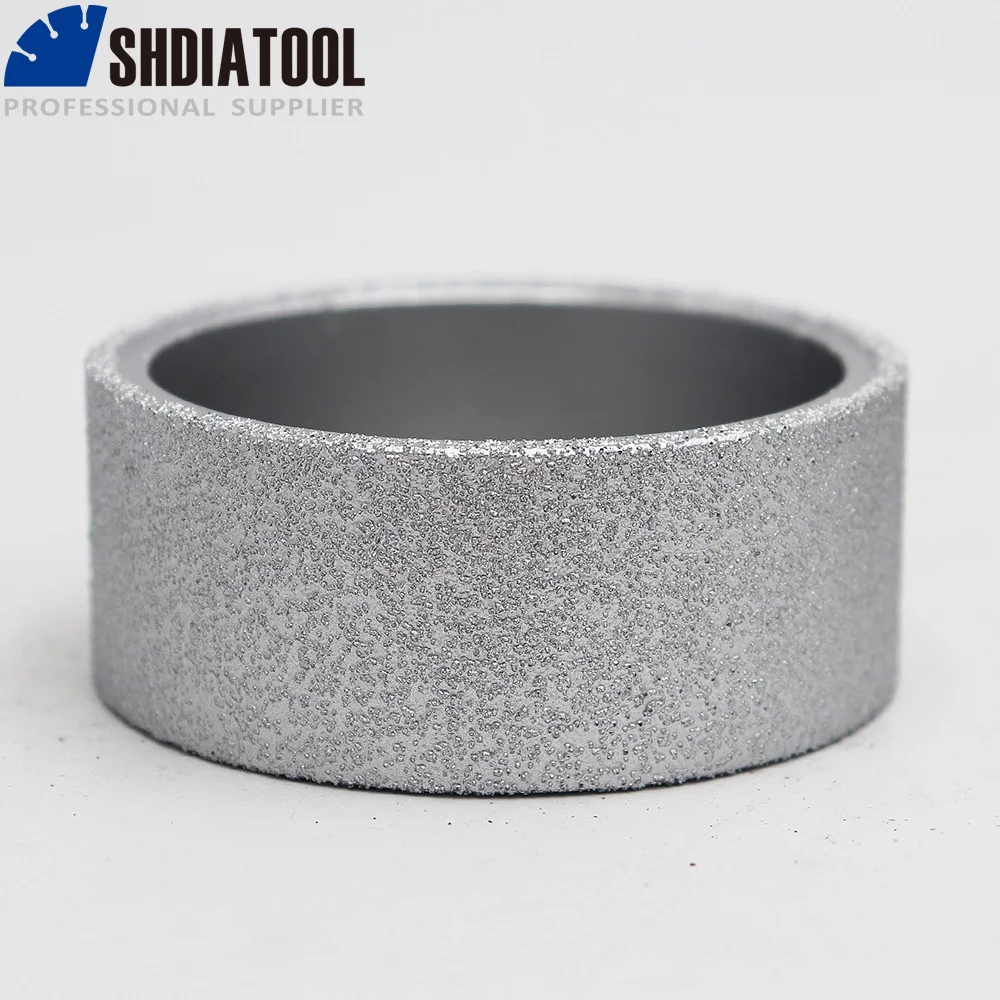 Dia75mmX30mm Hand-held Grinding Wheel Vacuum Brazed Diamond Flat Grinding Wheel Profile For Artificial Stone abrasive wheel,grinding wheel