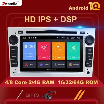 

IPS DSP 4G+64G Android 10 Car DVD Player For Opel Vauxhall Astra HG J vivaro Vectra C Antara Zafira B Corsa D Meriva Veda Camera