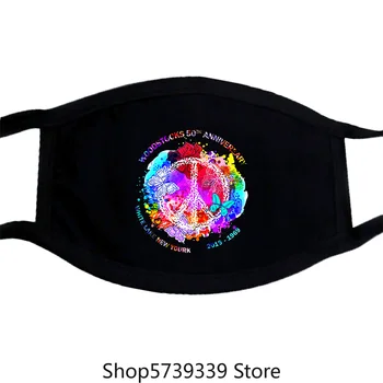 

Woodstocks 50Th Anniversary 1969 2019 Peace Love Mask Washable Reusable Mask