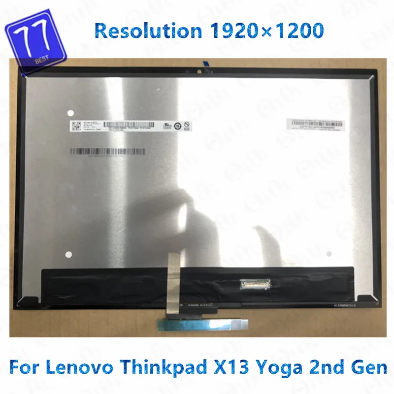 

Origianl 13 inch For Lenovo ThinkPad X13 Yoga Gen 2 (Type 20W8, 20W9) Laptop LCD screen LCD touch assembly assembly