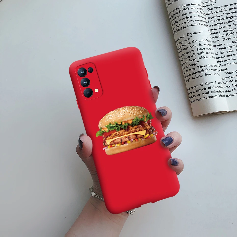 For Oppo Find X3 Lite CPH2145 Case Cute Cartoon Slim Silicone TPU Phone Cover For OPPO Find X3 FindX3 X 3 Lite Case Bumper 6.43" cases for oppo