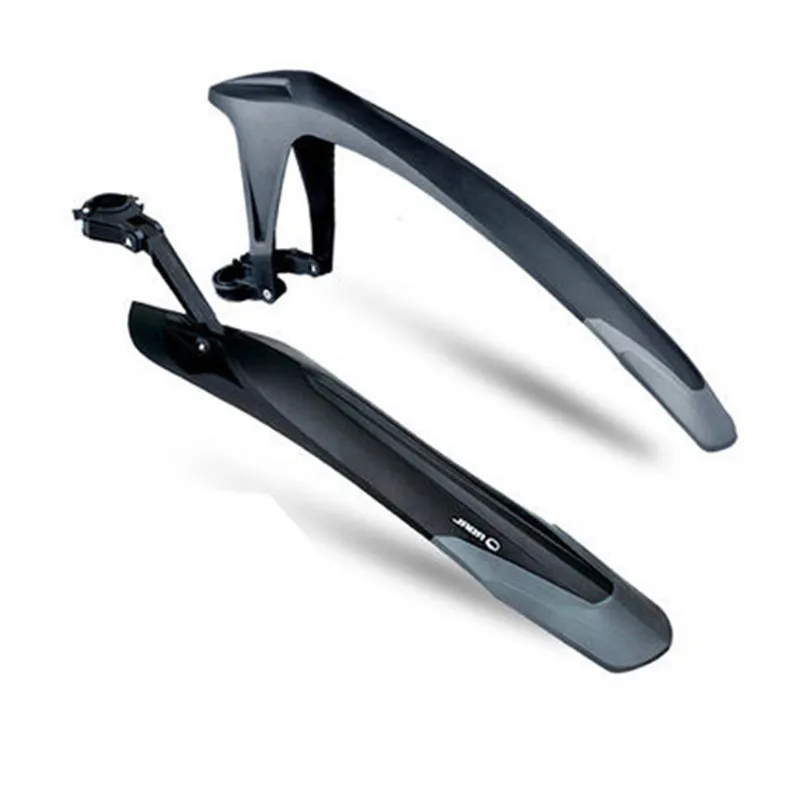 front and rear 24 26 27,5 29 дюймов переднее заднее крыло для велосипеда брызговик MTB брызговик мягкий резиновый TPE горный велосипед аксессуары для крыльев - Цвет: front and rear