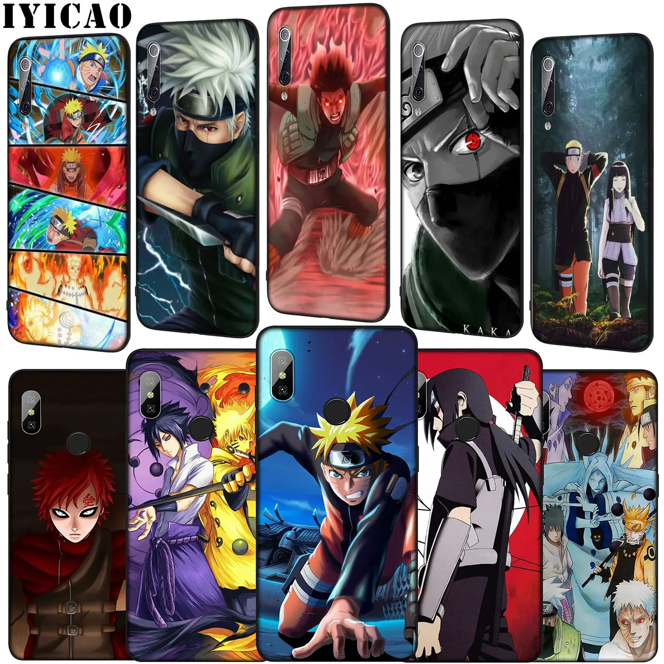 Naruto Anime Soft Phone Case for Xiaomi Mi 10 9 9T A3 Pro CC9 CC9E 8 SE A2 Lite A1 6 pocophone f1 Mi10 |