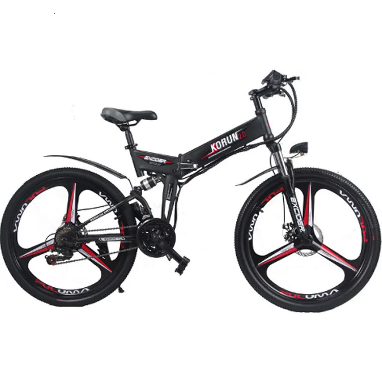 Фара для электровелосипеда в Лонгборда Bicicleta складной 26 дюймов Горы Складной горы складной электрический велосипед Rockwheel Bicicleta Лонгборда