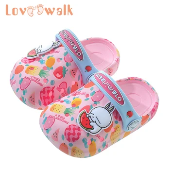 

Cartoon Baby Clog Sandals Summer Children Sandals For Boys Girls Eva Anti Slip Toddler Slipper Kids Garden Shoes Home Slipper