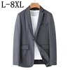 Size 8XL 7XL 6XL 2021 New Men Brand Suit Jacket Blazer Spring Autumn Casual Loose Mens Suit Business Oversized Masculino Blazers 1