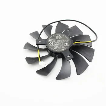 

Graphics Fan 12V 0.57A 2Pin 85mm GPU Cooling Fan for MSI RX560 GTX1050/1050ti AERO ITX Graphics Cooler Fan HA9010H12F-Z