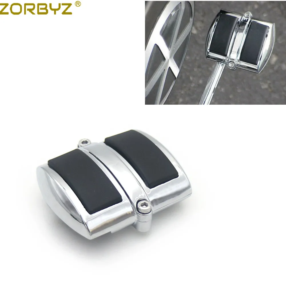 ZORBYZ хромированная Тормозная пятка, переключение педали Накладка для Suzuki нарушителя VL800 1500 VZ бульвар M50 C50 C90 Marauder 800