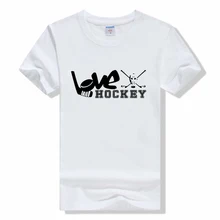 

new cheap high quality Men youth boys cotton short ice Hockey T Shirt Casual Clothing