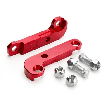 

2X Red Adapter Increasing Turn Angles About 25%-30% Drift Lock Kit For Bmw E36 M3 Tuning Drift Power Adapters And Mounting