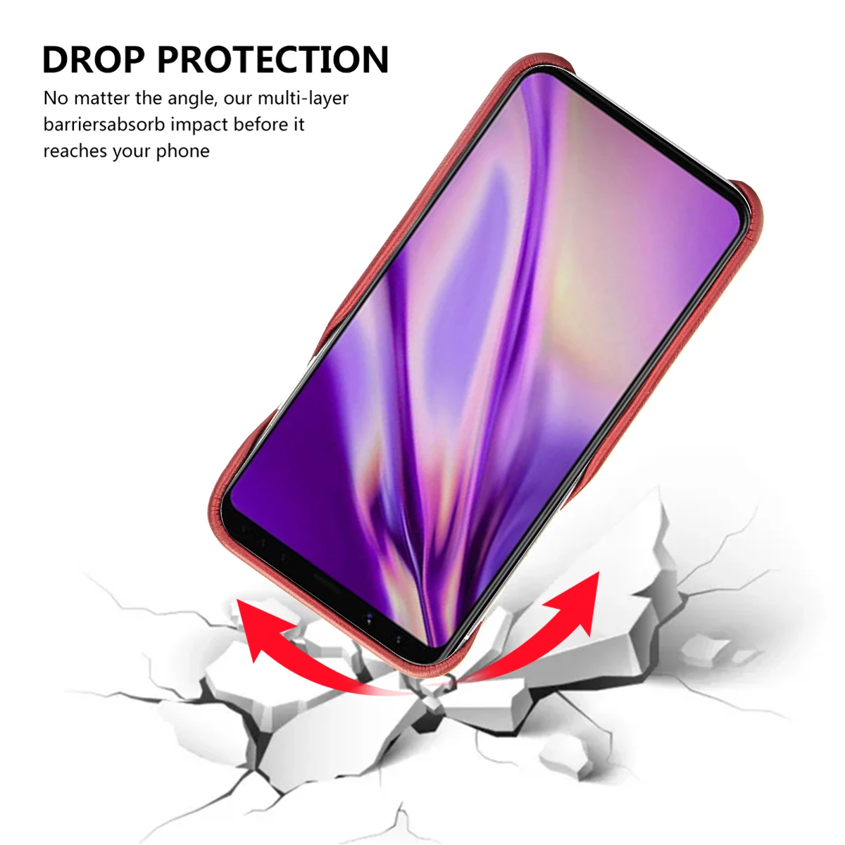Для Google Pixel 4 XL/4 Чехол премиум класса из искусственной кожи деловой имитация воловьей кожи мобильный чехол для телефона противоударный чехол с защитой от царапин