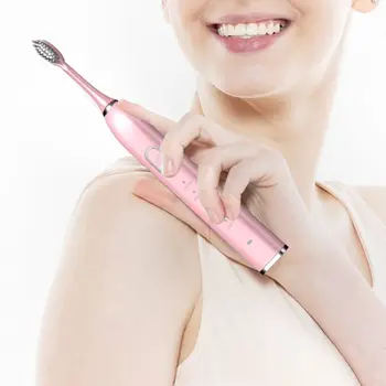 

Electric Toothbrush Rechargeable 31000time/min Ultrasonic Washable Electronic Whitening Waterproof Teeth Brush