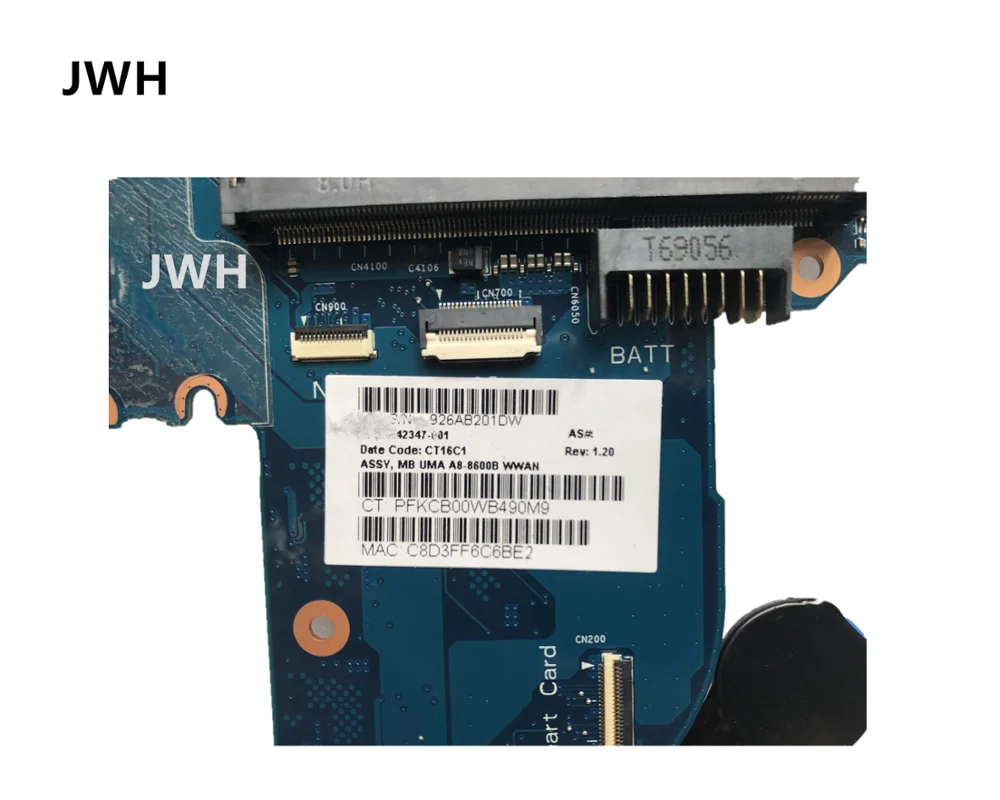 Для hp ProBook 645 655 G2 материнская плата A8-8600B 842347-001 842347-501 842347-601 тестирование работы