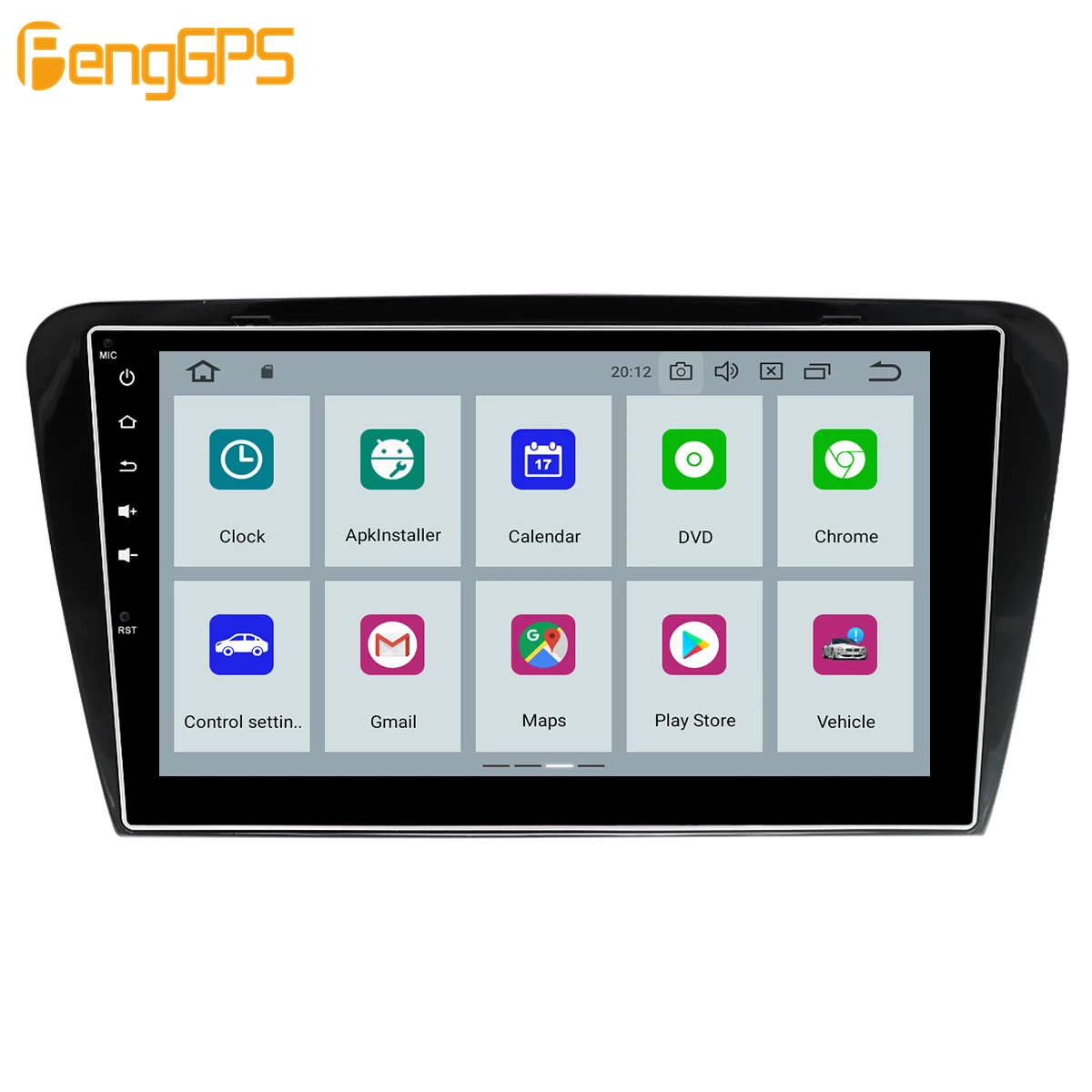 Мультимедийный плеер для Skoda Octavia A7 2013 2016 Android 9 0 4 + 64 ГБ DVD встроенный DSP