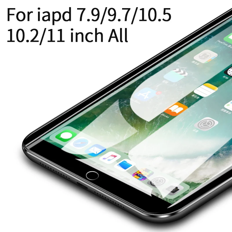 Защита экрана 9H для iPad mini 1 2 3 4 5 закаленное стекло Air3 Pro 10 Air Air1 9 7|Защитные экраны