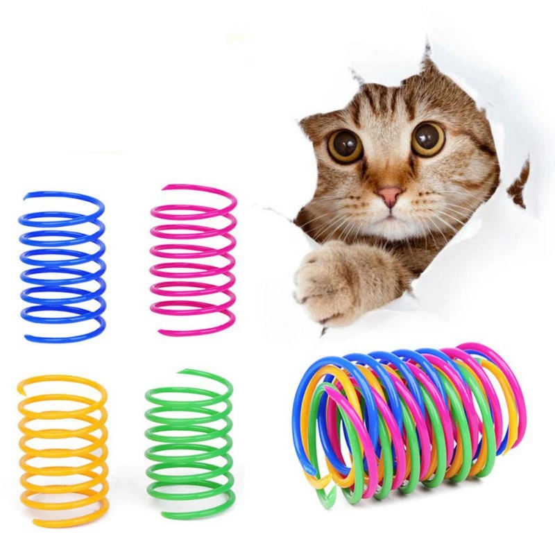 cat spring toy