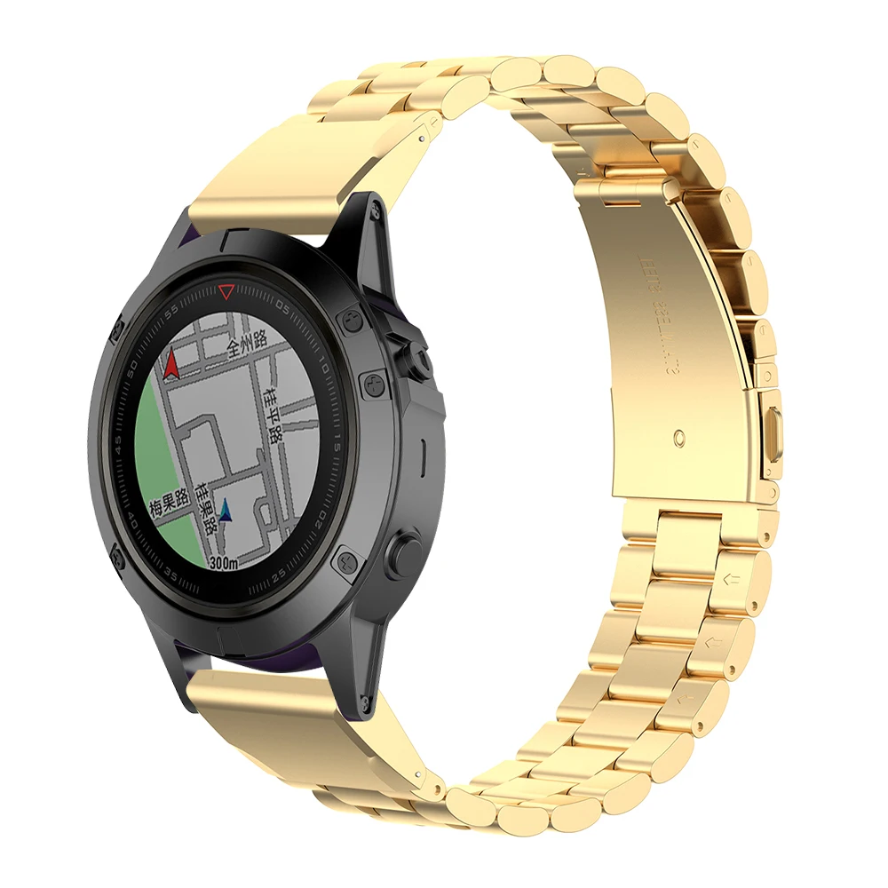 Металлический ремешок для часов Ремешок для Garmin Fenix5x Fenix5x Puls Fenix3 Fenix3 Hr Fenix3sapphire нержавеющая сталь ремень Браслет замена