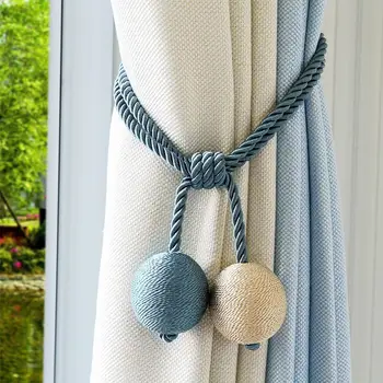 

New Hanging Ball Accessories Double Ball Hanging Spike Pair of Wild Curtain Bandage Garden Korean Bandage