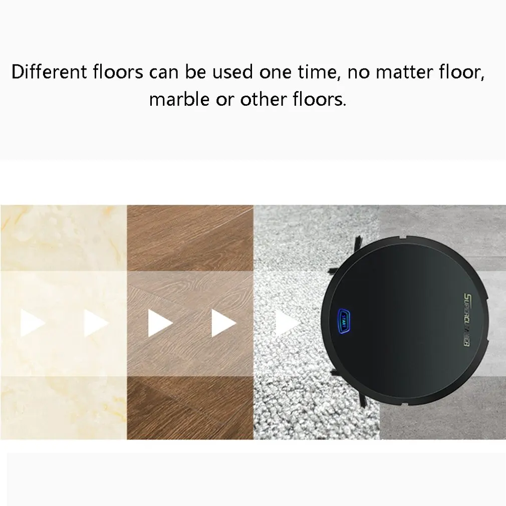 Charging Automatic Sweeping Robot Mini Household Cleaning Machine Lazy Smart Vacuum Cleaner Portable