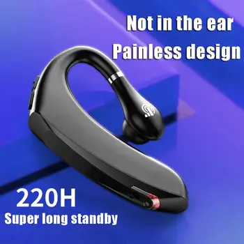 

Bluetooth 5.0 Earpiece Bone Conduction Headset Wireless Business Earphones for Driving Meeting Listening Running