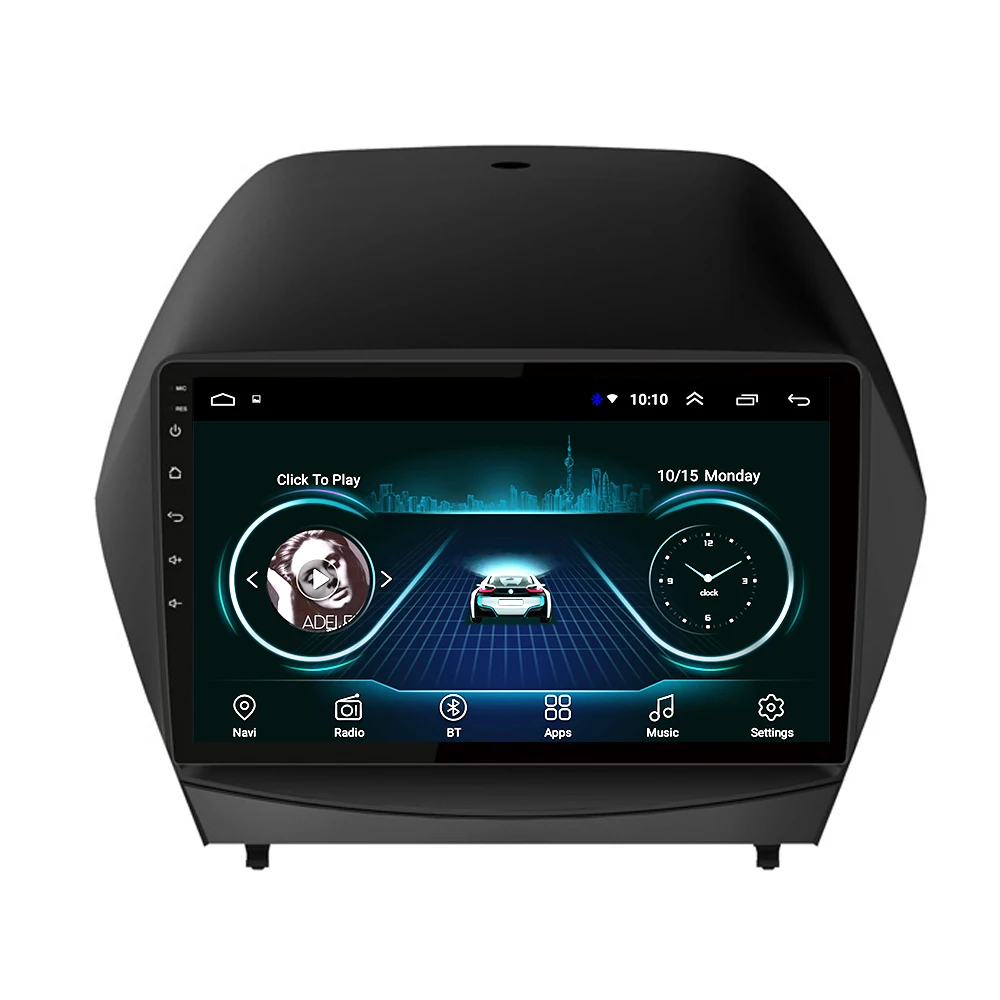Автомагнитола 2G+ 32G для hyundai Tucson IX35 2010 2011 2012 2013 dvd-плеер Android 8,1 " gps Navi мультимедийная система tv Carplay SWC - Цвет: WIFI 1G 16G