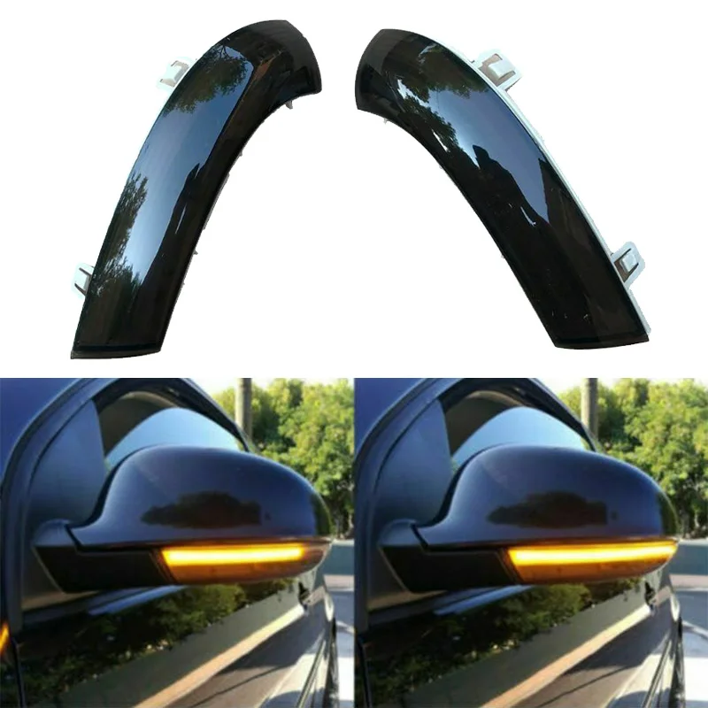 2Pcs LED Mirror Indicator Lamp For Golf 5 MK5 Passat B6 Car Turn Signal Lights