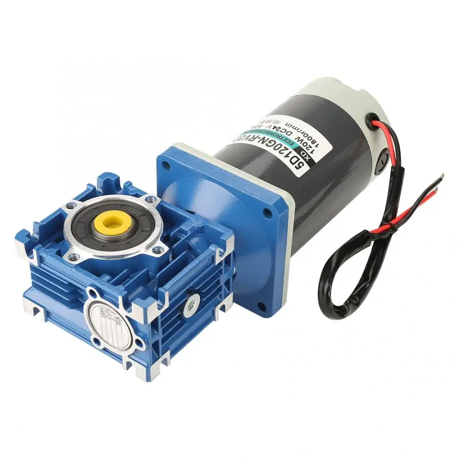 DC24V 120 Вт 5D120GN-RV30 червячный мотор-редуктор, регулируемая скорость с самоблокирующимся электродвигателем