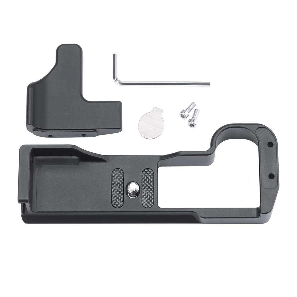 DLSR камера Arca Quick Release L Пластина для Canon M6 Mark II с холодным башмаком 1/4 винт для микрофона Gimbal Stablizer штатив