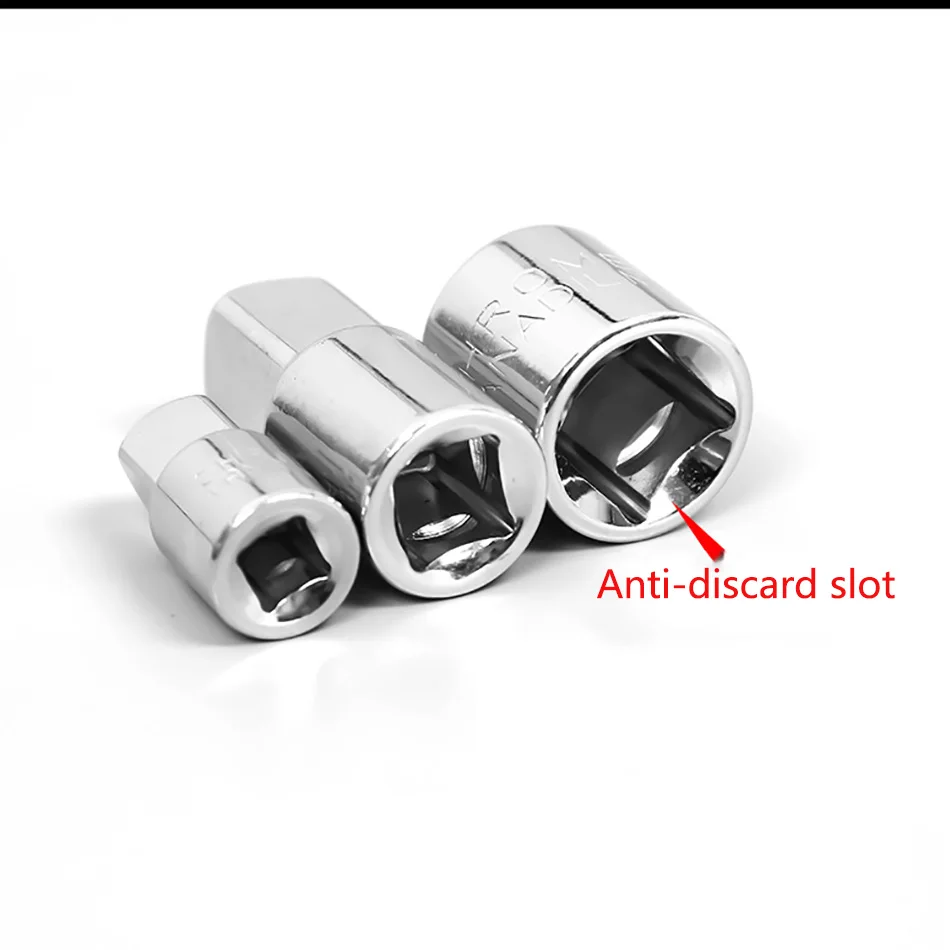 Ratchet Wrench Adapter 1/2" Big Fly To 3/8" 1/4" Socket Converter Head Sleeve