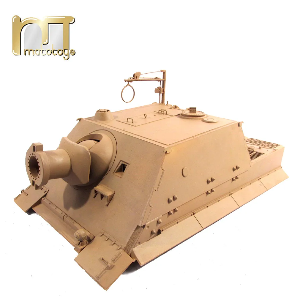 Mato 1:16 1/16 немецкий Sturmtiger 6688 пластиковый верхний корпус с инфракрасным приемником передатчика
