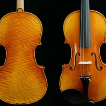 Реальная скрипка редкая скрипка интересный звук Мастер Работа 1-P пламя назад