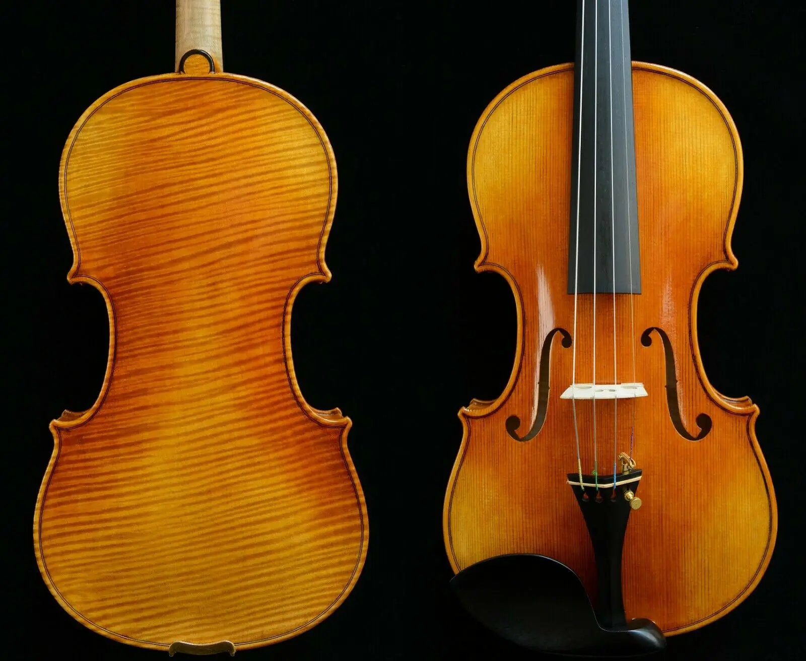 

ACTUAL VIOLIN Rare Violin Interesting Sound Master Work 1-P Flame Back