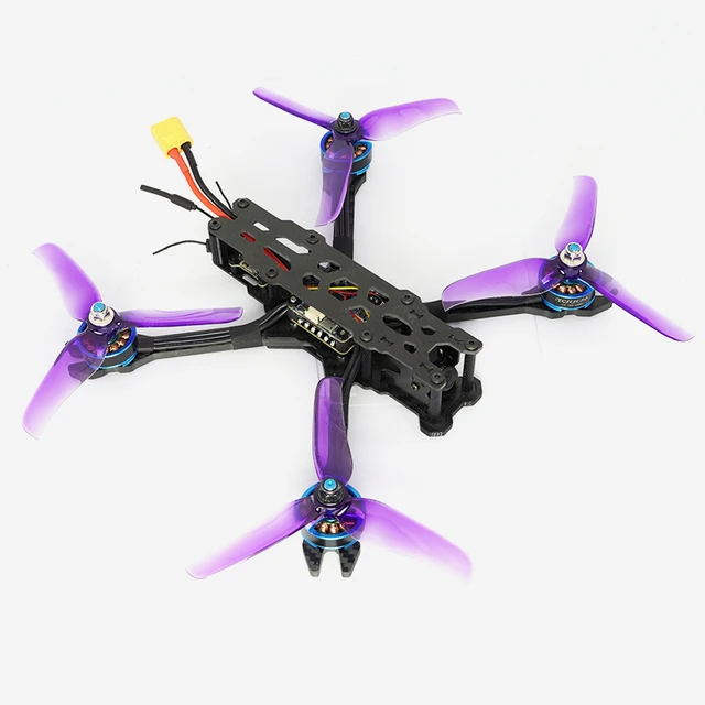 TCMMRC Overfrequency V2 5Inch rc drone Radio control toys mini dron Quadcopter Freestyle fpv racing drone DIY Drone