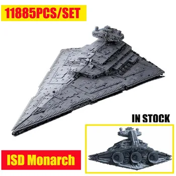 

NEW 13134 13135 Star Monarch Imperial Destroyer Fit LeGINGlys Star Wars Building Blocks MOC Bricks 75292 Gift Kids Christmas Toy