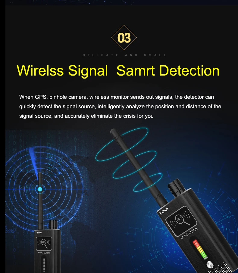 anti detector sincero pinhole cam gps tracker