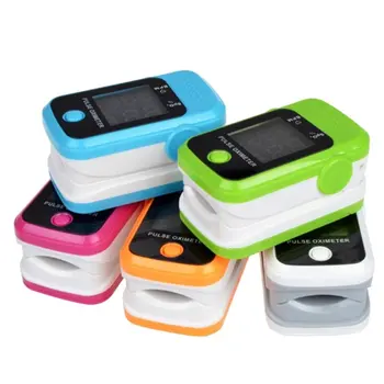

HOT 1 Pc Finger clip pulse oximeter Plastic OLED display Digital Oxygen Meter Clip Monitoring blood oxygen saturation