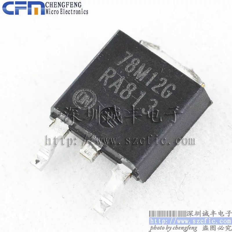 10 шт. MC78M12CDTRKG 78M12G TO-252