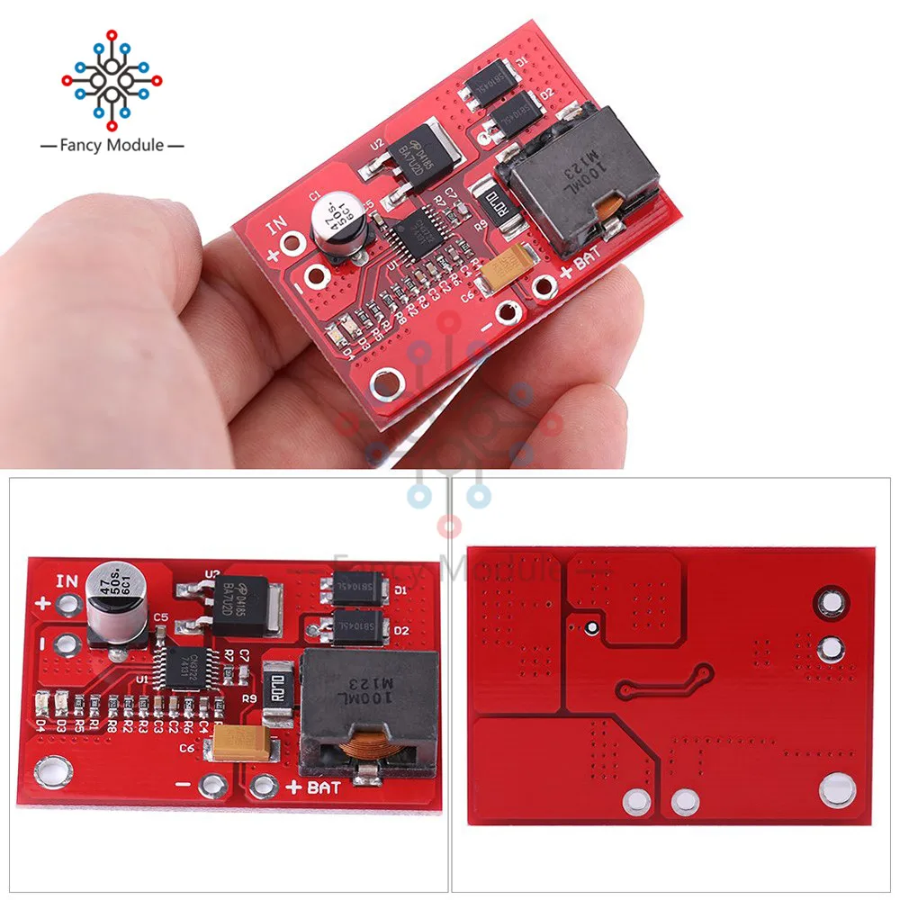 

18650 Battery Charging Module 12V MPPT Solar Panel Controller 3 Series Lithium Li-ion 18650 Battery Charging Module
